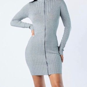 Gray dress